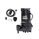 Contractor Series 3/4 HP Sump & Effluent Pump with Piggyback Tethered Switch, 115V, 3450 RPM image