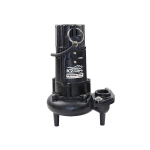 Contractor Series 1 HP Sewage Pump, 230 Volt, 7 Amps image