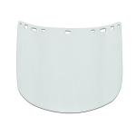 8" x 15" x .04" Visor, Tritan, Clear, Formed image