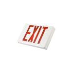 "Exit" Sign, Red on White image