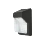 PWRX-V Series Mini LED Wall Pack, 15W, Photocell, 4000K, Bronze image