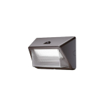 PowerWallX Series Wall Pack Light, 28W, 4000K, Bronze image