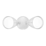 LED Twin Head Flood Light, Photocell, White image