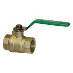 1" FIP x 1" FIP Brass (No Lead) Ball Valve image