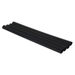 1" x 24" Extra Heavy Black Shrink Tubing, 2-4 Gauge image