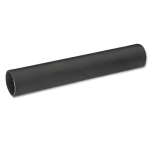 1/2" x 3" Extra Heavy Black Tubing, Pre-Cut, 10-14 Gauge, Pack of 100 image