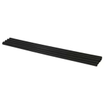 1/2" x 24" Extra Heavy Black Shrink Tubing, 8-10-12 Gauge image