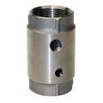 1-1/4" Stainless Steel Check Valve with Double Tap image