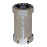 0.35 GPM (Gallons Per Minute) Flow Control Valve, 3/8" FIP (Female Iron Pipe) x 1.75" image