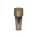 710 Series Foot Valve for 1-1/4" Pipe (No Lead Brass) w/ Stainless Steel Screen image