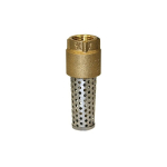 710 Series Foot Valve for 1/2" Pipe (No Lead Brass) w/ Stainless Steel Screen image