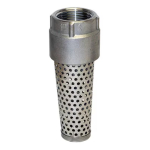 1100 Series 1" Stainless Steel Foot Valve image