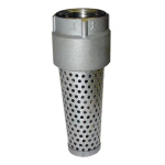 1100 Series 1" Stainless Steel Foot Valve with VITON O-ring image