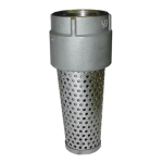 1100 Series 1-1/4" Stainless Steel Foot Valve with VITON O-ring image