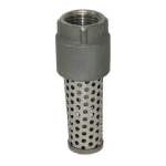 1100 Series 1/2" Stainless Steel Foot Valve with VITON O-ring image