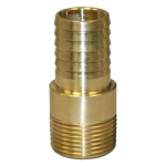 1" Brass Round Male Adapter image