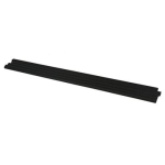 1/2" x 24" Economy Extra Heavy Black Tubing, 10-12-14 Gauge image