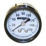 0-100 PSI - 1-1/2" Dial Pressure Gauge image