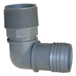 1-1/2" Insert x 1-1/2" MIP Polyethylene Combination Elbow image