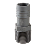 1" Insert x 1" MIP Polyethylene Male Adapter image