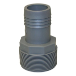 1-1/2" Insert x 2" MIP - Polyethylene Reducing Male Adapters image