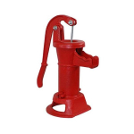 3" Cylinder Pitcher Pump, 3" x 13/16" Valve Leather, 15-3/8" Height image