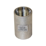 1" Stainless Steel Drop Pipe Coupling, 2-1/2" Length image