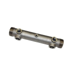 2" x 1-1/2" Stainless Steel Manifold w/ 1" x 1/2" Bushing image