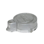 VC Series 4" Internal Diameter x 4-1/2" Outer Diameter Aluminum Vent Cap w/ 1" Conduit image