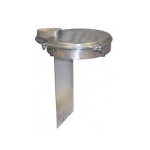 12" Well Cap and Bottom Ring w/ Mounting Plate image