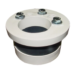 4" x 2" WS Series Plastic Well Seal Solid Top Plate image