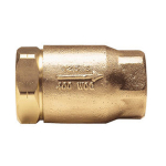1" FPT Bronze In-Line Check Valve image
