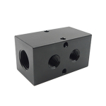 Alum. Manifold 1/2 FPT Inlet (2) 1/4 FPT Outlets image