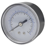 2" Dry Gauge ABS Case 0-160 PSI Back Mount 1/4 MPT image