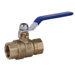 1" FPT Brass Ball Valve 600 PSI CWP image