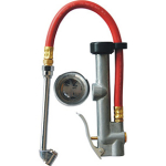 Inflator with Dual Foot Air Chuck and Built-In Sight Gauge 10-120 PSI image