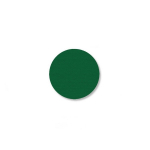 1" Green Solid DOT, Floor Marking - Pack of 200 image