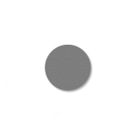 1" Gray Solid DOT, Floor Marking - Pack of 200 image