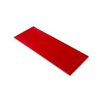 Red, 6" by 10" Segments, Peel and Stick 10" Strips - Pack of 100 image
