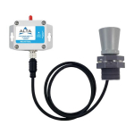 ALTA 900 MHz Industrial - Wireless Ultrasonic Sensor, 3' Detachable Lead Through Hole Mount image