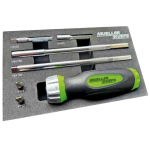 7-Piece Ratcheting Screwdriver Kit image