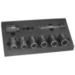 3/4" Impact Socket Kit 24, 27, 30, 32, 33, 36, 41mm + Extension image