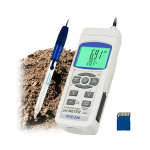 pH Meter, with pH-Electrode and Temperature Probe image