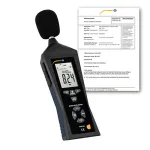 Bluetooth decibel meter for Android and iOS incl. ISO Calibration Certificate image