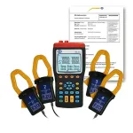 Three-Phase Power Clamp Meter, 600.0 V True RMS value incl. ISO Calibration Certificate image