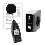 Class 1 SPL Meter with Calibrator incl. ISO Calibration Certificate image