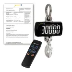 Crane Scale with Remote Control incl. ISO Calibration Certificate image