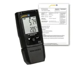 PDF Data Logger for Temperature and Humidity incl. ISO Calibration Certificate image