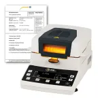 Oven-Drying Moisture Analyzing Balance incl. ISO Calibration Certificate image