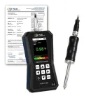 Handheld Vibration Meter, with Measuring Tip incl. ISO Calibration Certificate image